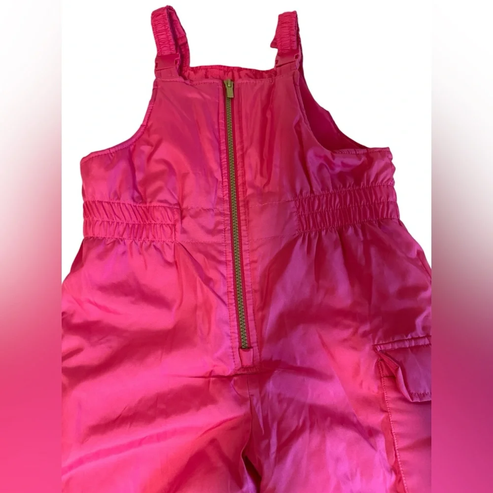 Carter’s Girls Pink Winter Coat & Snow Pants Set Size 5-6 Water-Resistant NWOT